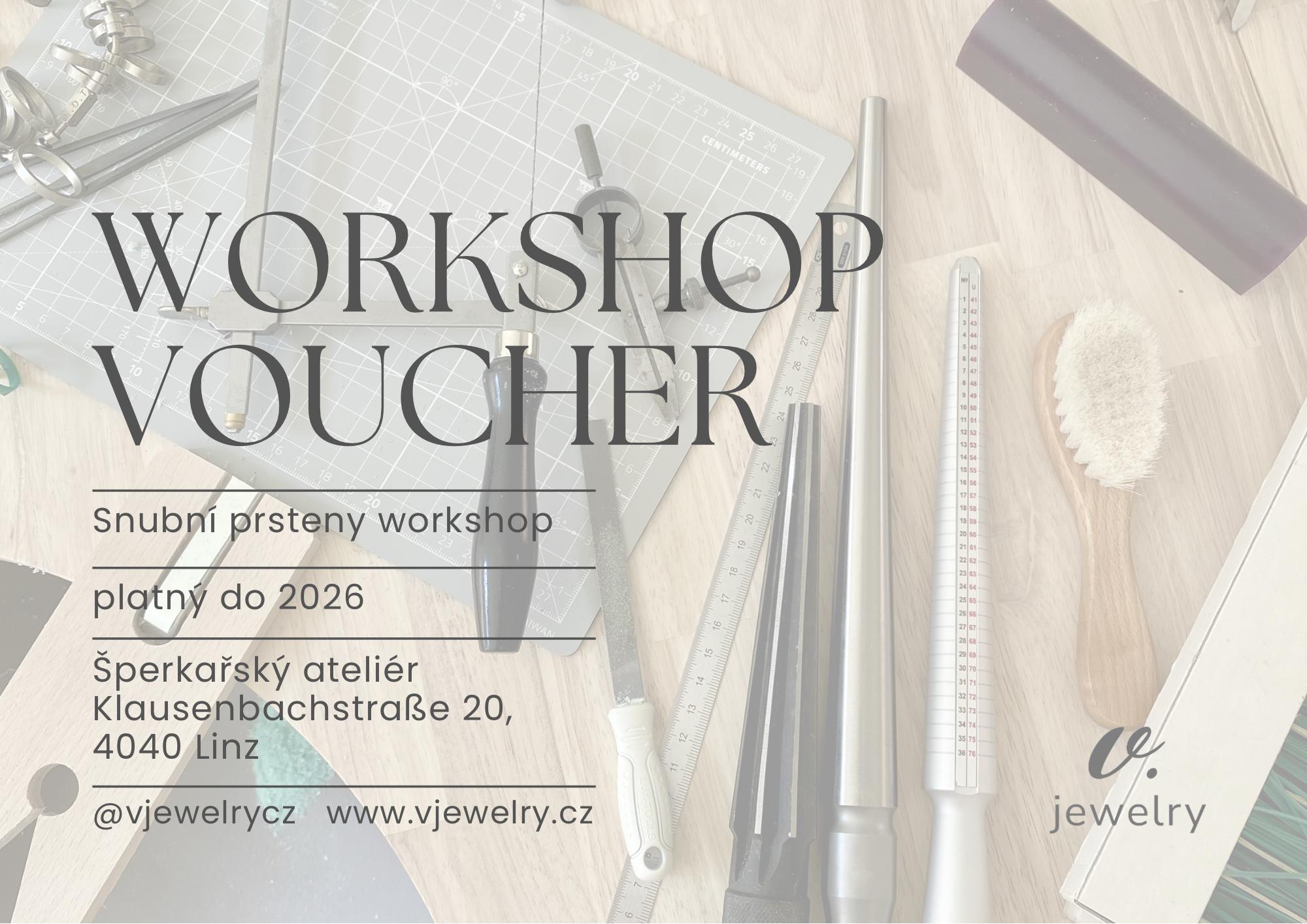 Voucher -Snubni prsteny Workshop